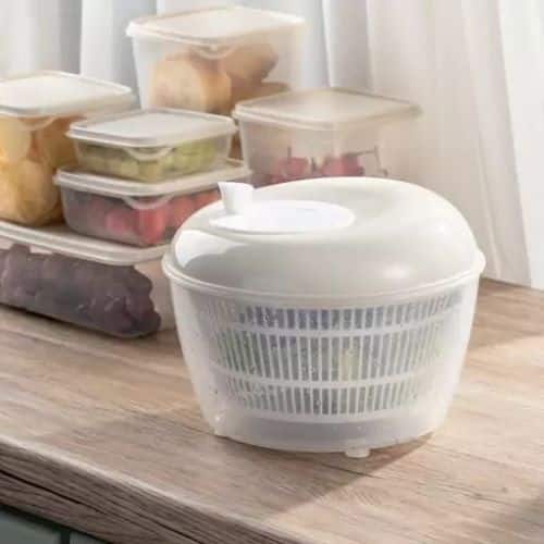 Salad-spinner4.jpg آبگیر سبزیجات لیمون(سبزی خشک کن) لیمون Limon - Image 1