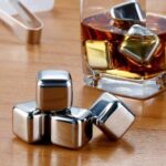 یخ استیل مکعبی 8 عددی همراه انبر - Image 2