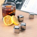 یخ استیل مکعبی 8 عددی همراه انبر - Image 4