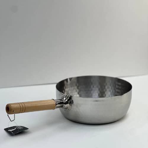 شیر جوش استیل دسته چوبی ۲۲ وایت پین