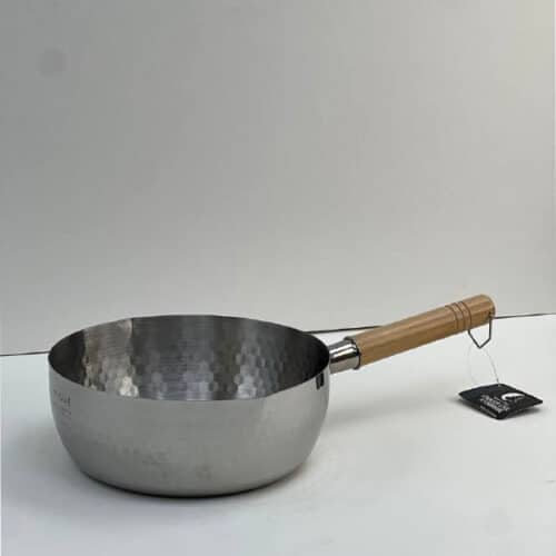 شیر جوش استیل دسته چوبی ۲۲ وایت پین