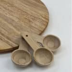 پیمانه چوبی گرد کوتاه 3عددی وایت پین - Image 2