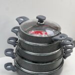 ماهیتابه دو دسته در دار