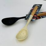 ملاقه سیلیکونی دسته چوبی وایت پین