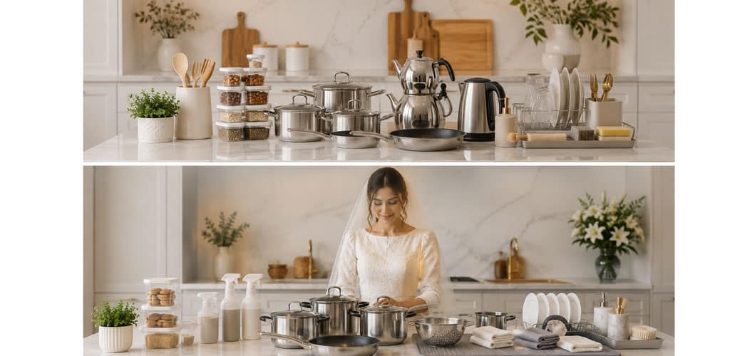  لیست خرید اولویت‌دار برای آشپزخانه عروس بر اساس کاربرد واقعی
