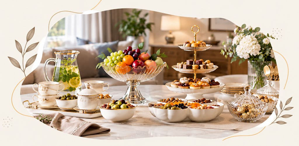 بهترین ظروف پذیرایی برای جهیزیه